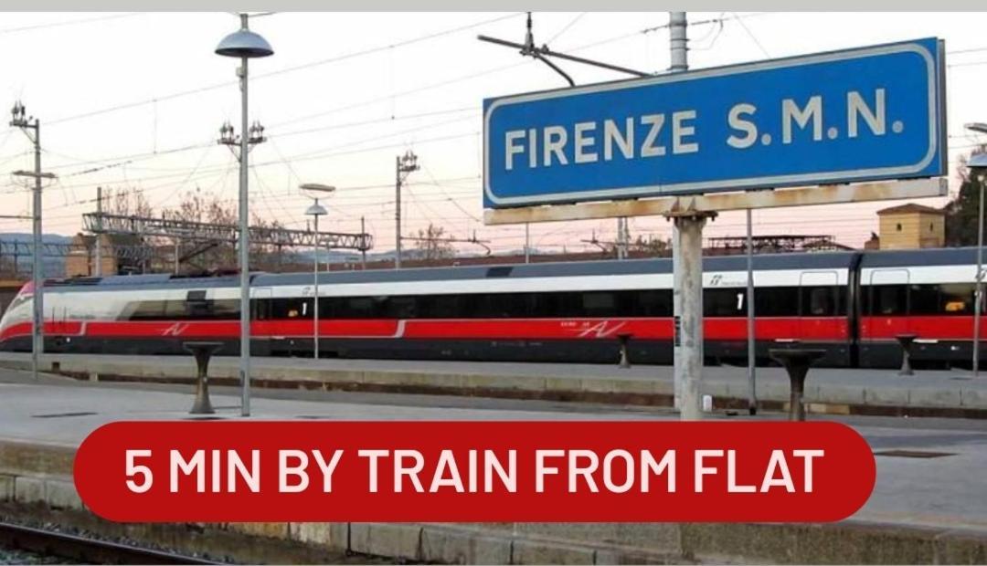 Gemme Fiorentine Apartments In Front Of The Train Station 5 Minutes From The Centre Free Parking フィレンツェ エクステリア 写真
